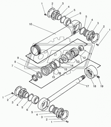 Ц63-3405121 Шток Салео-Гомель